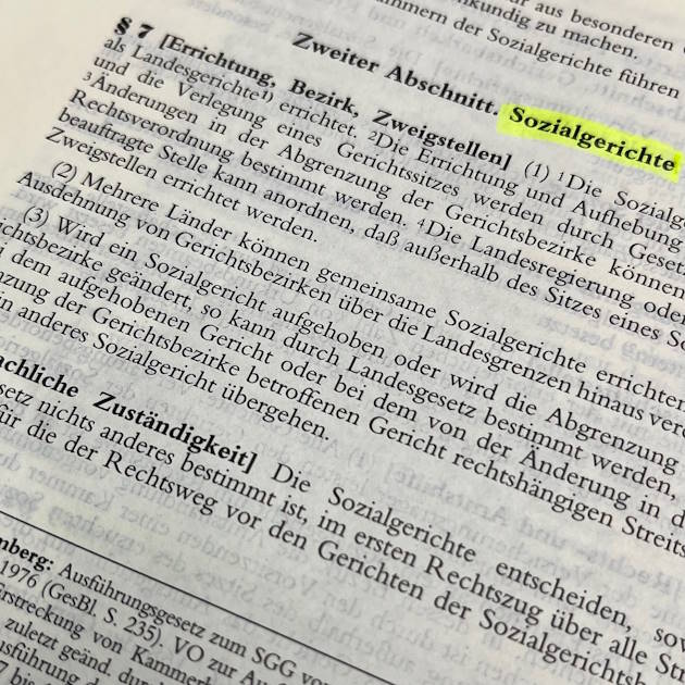 Kanzlei für Rentenrecht - Klage gegen die Erwerbsminderungsrentenablehnung