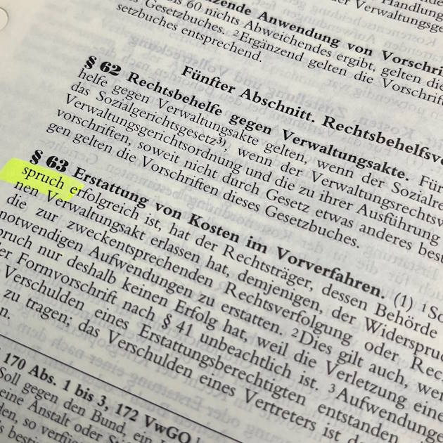 Kanzlei für Rentenrecht - Widerspruch gegen Ablehnung der Erwerbsminderungsrente